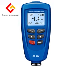 Цифровой DT-156 краски покрытие толщина Датчик метр тестер 0~ 1250um со встроенным Авто F& NF зонд+ USB кабель+ CD программы для компьютера