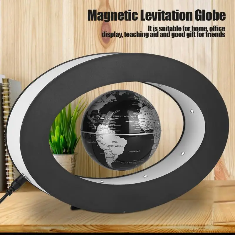 

Electronic Anti Gravity Globe Magnetic Levitation Floating Globe World Map with LED Light Home Display Gift