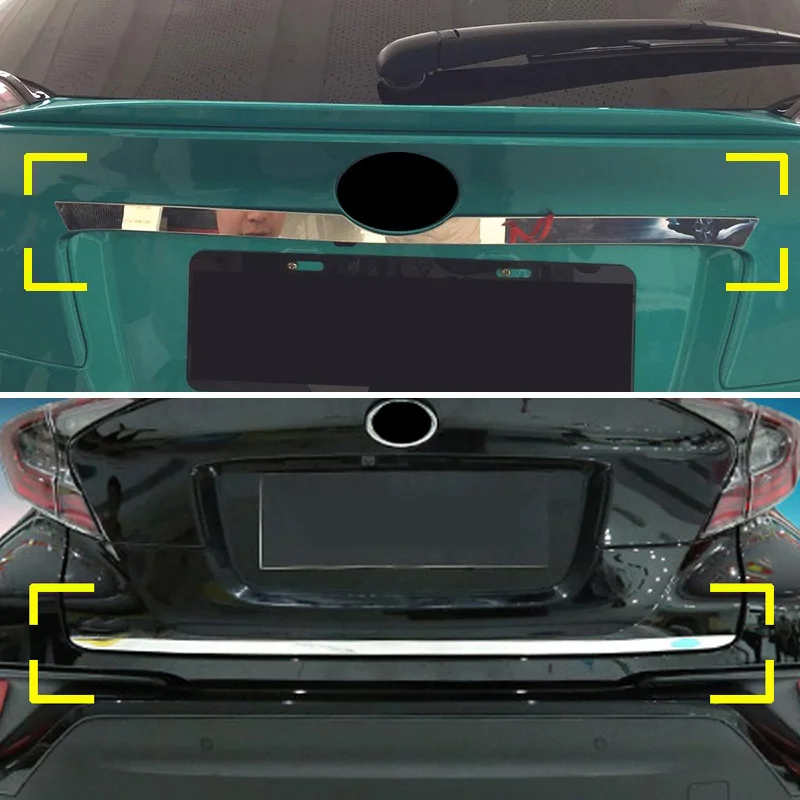 Для Toyota C-HR CHR хромированный передний задний противотуманный светильник, задний светильник, накладка на корпус, Формовочная полоса, украшение для автомобиля