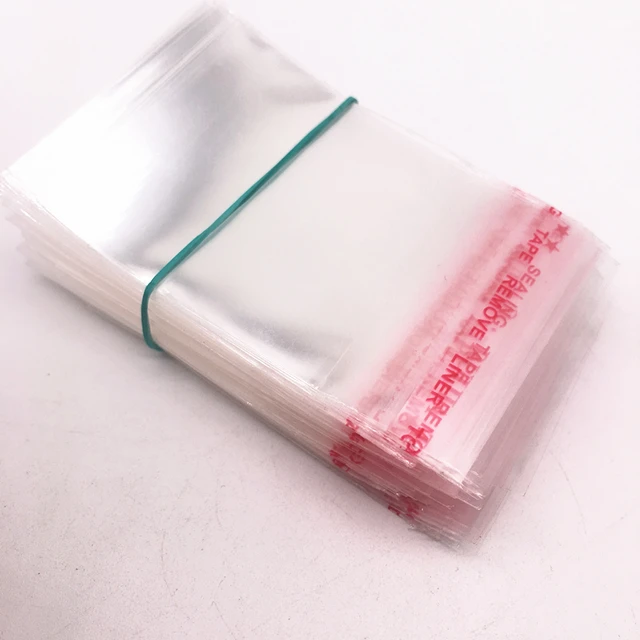 100Pcs Multisize Zip Lock Bag Transparent Poly Bag Reclosable Plastic Small  Baggies Gift Bag Jewelry Packaging Self-Sealing Bag - AliExpress