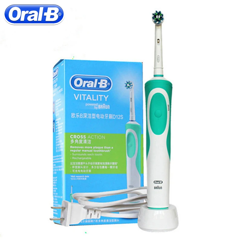 Электрическая зубная щетка Oral B Sonic перезаряжаемая D12S уход за полостью рта