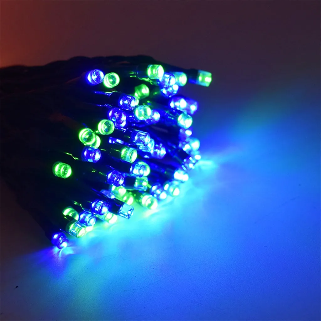 

Outdoor RF 12M 100 LED Solar Power Fairy Light String Lamp Party Xmas Decorations Wedding Fairy Lights Holiday Party Decoration