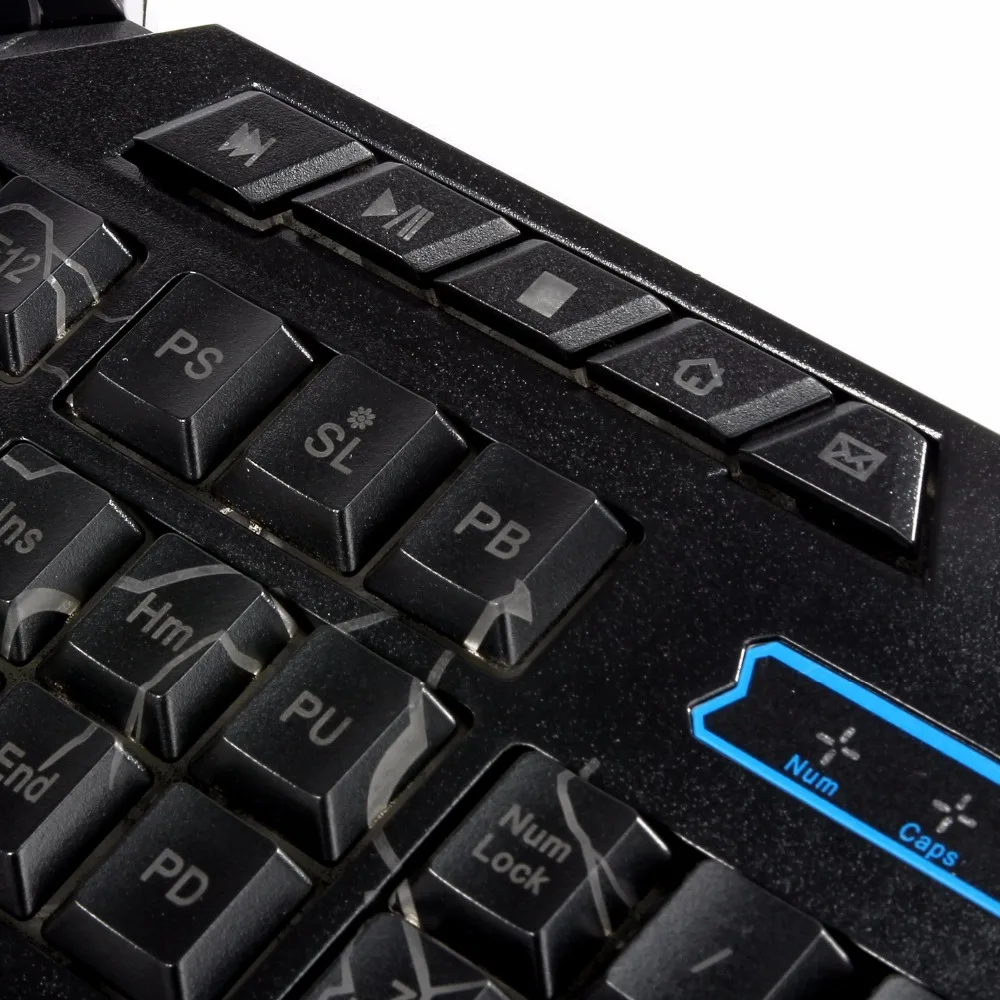 Проводная клавиатура Engish Key 3 цвета 104 клавиши 1 шт. для игр офиса компьютера и
