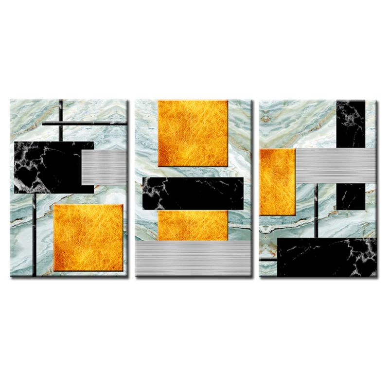 

Wholesale Modern abstract series Paintings Wall Art Home Decoration framed Canvas Painting For Living Room 12YM-197
