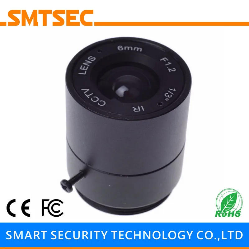 SMTSEC SL-6012F 6 0 мм F1.2 1/3 &quotобъектив с фиксированным радужным креплением CS для IP-Камеры
