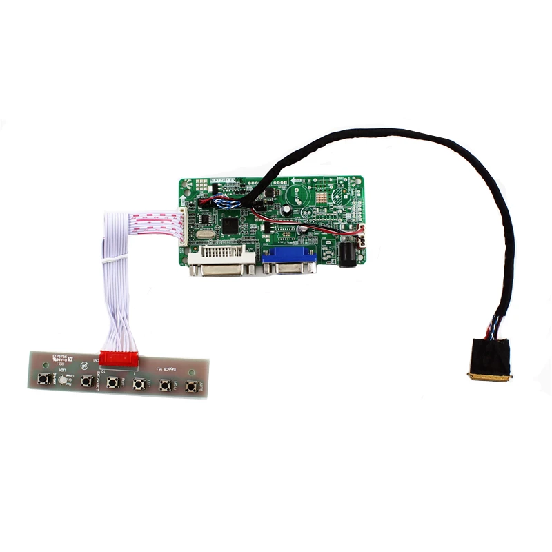 

2281 LCD controller board support DVI VGA for 15.6 inch 1366X768 lcd panel LTN156AT22-N01 B156XW02 V6 N156BGE-L41 LP156WHB-TLA1