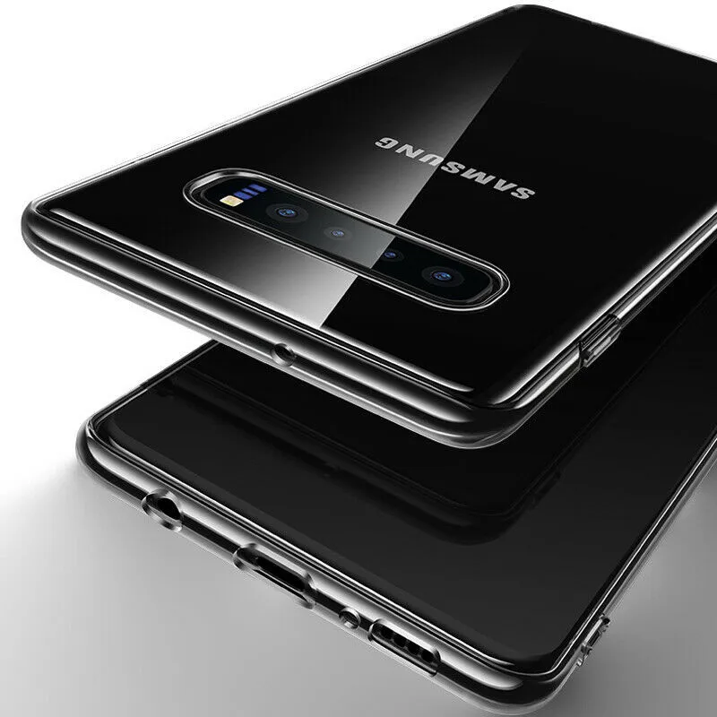 Прозрачный силиконовый чехол для samsung Galaxy S10 плюс S10 силиконовый чехол для телефона для samsung S10 S10E примечание 9 8 S9 S8 S7 прозрачный чехол