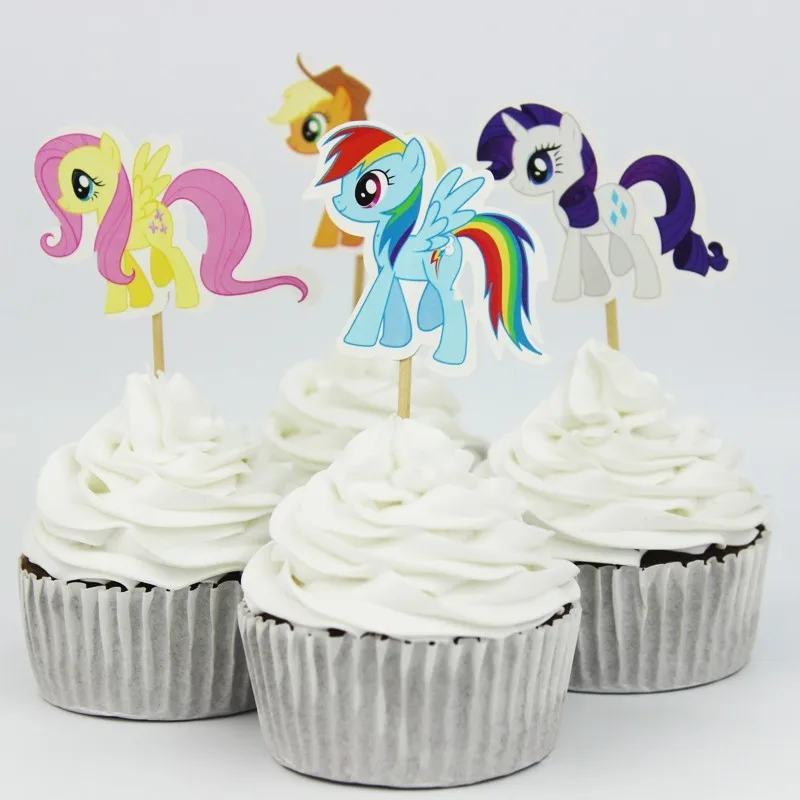 My little Pony Cupcake Toppers My little Pony Cupcake Toppers