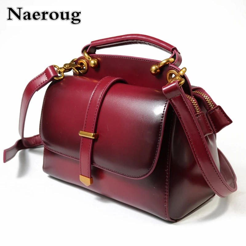 

Real Leather Bag Cow Leather Bag 100% Genuine Leather Handbag Women Luxury Cross Body Elegant Famous Brand Buckle Bag Sac A Main