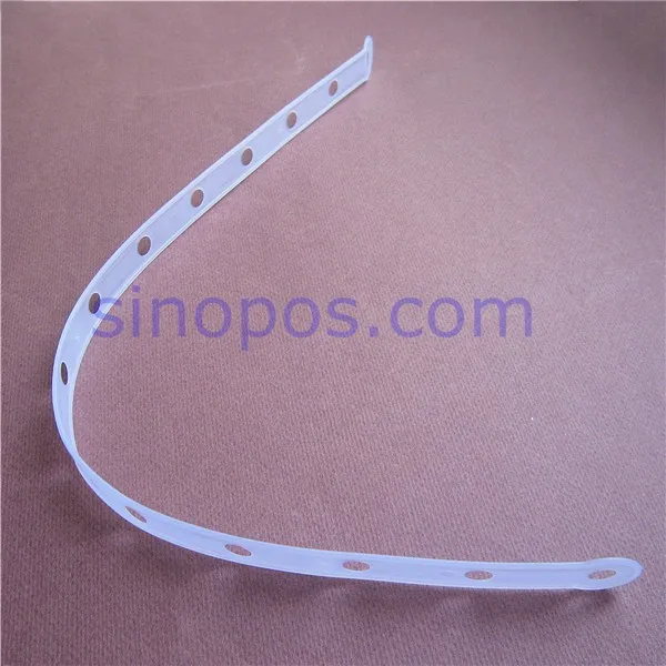 20 Strisce Trasparenti Per Appendiabiti - Connettori Per Esposizione Abbigliamento In Negozi - Foto 9