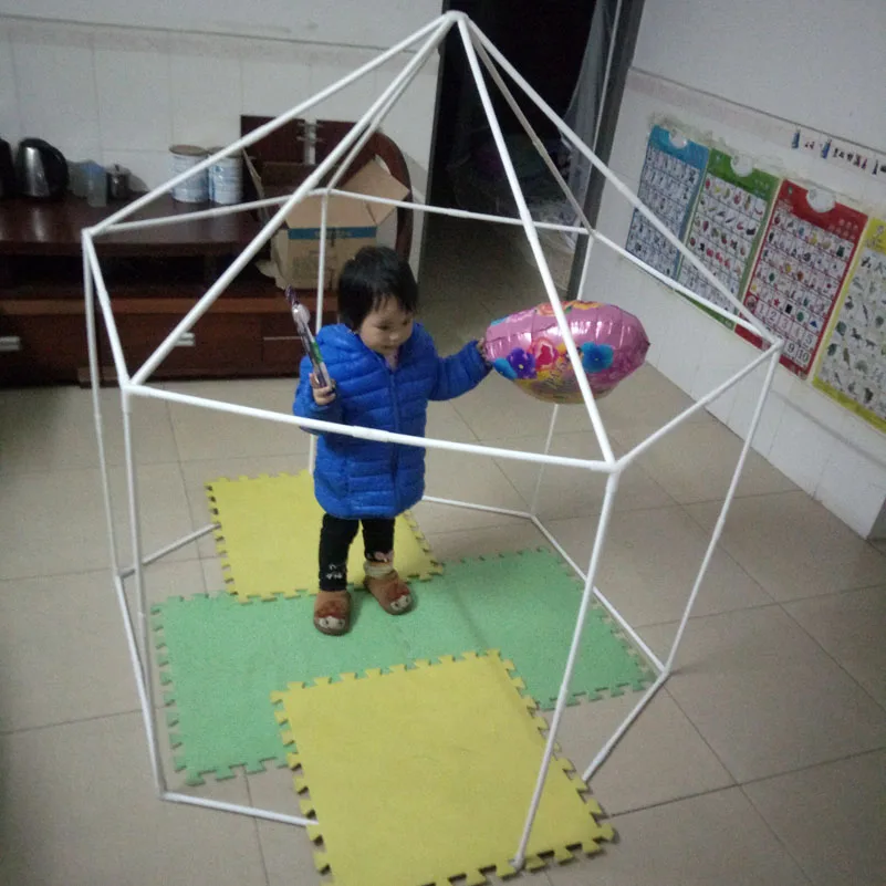 

Six corners Princess Castle support children tent game house mosquito net bracket accessories large Castle House 1 set