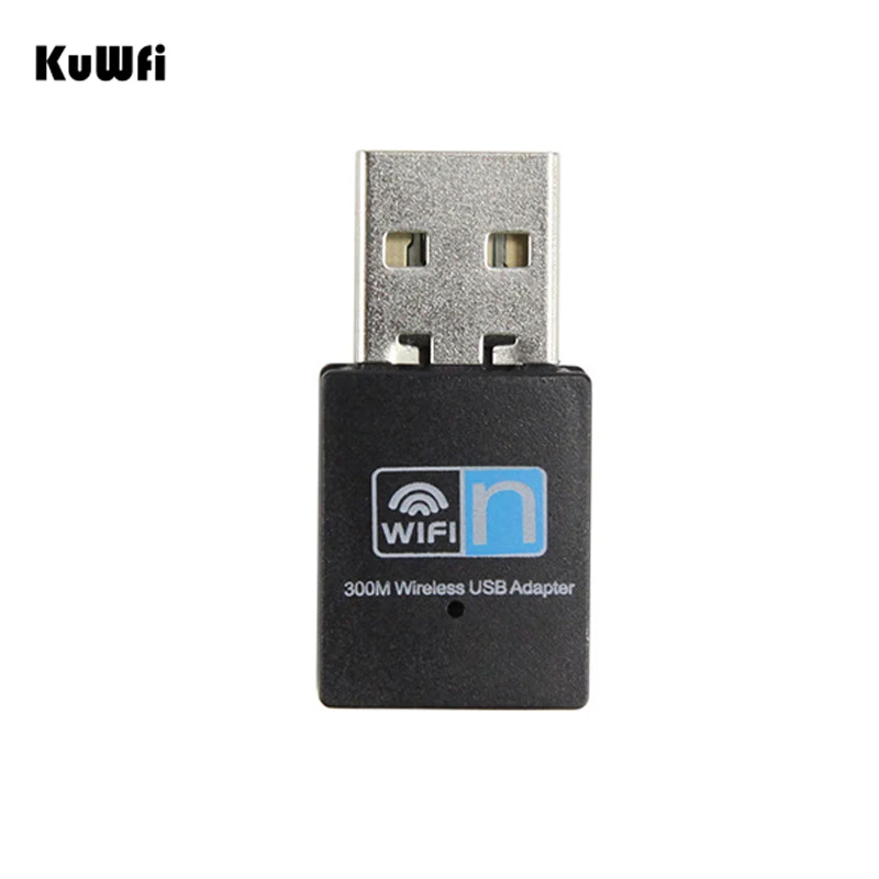 

Mini USB Wifi Adapter 300Mbps Wireless Network Card with 8192CU Chipset WLAN Wifi Reciver USB WIFI Dongle for Desktop/Laptop