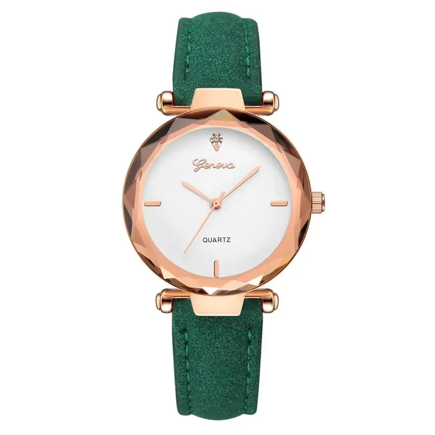 Модные золотые изысканные женские часы женские кожаные Наручные часы Часы Saat Relogio Feminino bayan kol saati подарок# C - Цвет: C