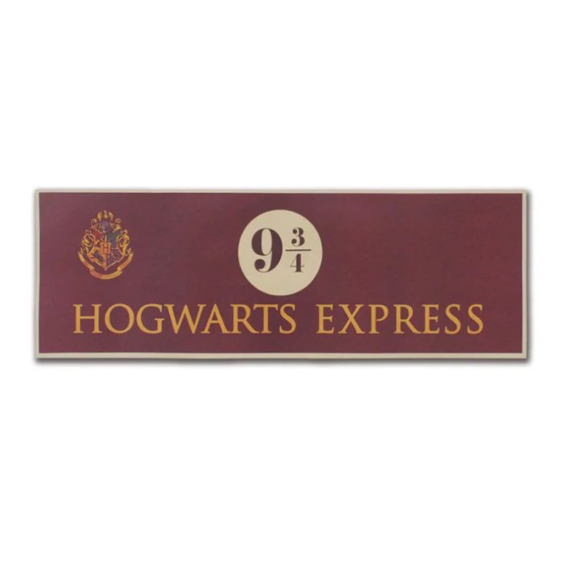 

Harry Potter Train Station Decor Vintage Kraft Paper Classic Movie Poster Map Home Wall Garage Decoration Art Retro Prints