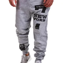 Весенние, летние и осенние мужские брюки Новые однотонные повседневные Модные шаровары свободные спортивные штаны для бега и фитнеса