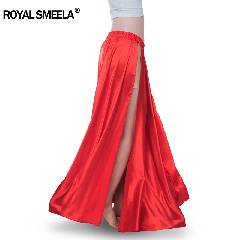 Большой полный танец живота юбка профессиональное расширение танец живота платье представление костюмы - Цвет: Red