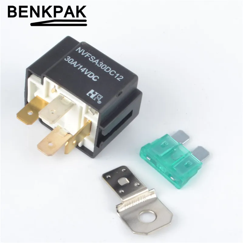 FORWARD relays top grade quality 4 pin 30A auto relay with fuse, coil