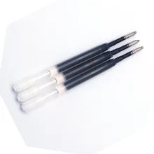 Высокое качество Черный 0,5 мм унисекс ручка пресс заправка перо leugth