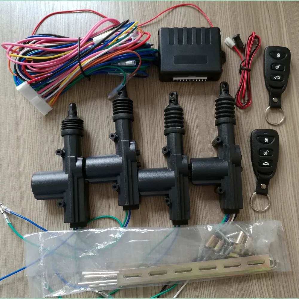 New Car Styling 2 Master 2 Universal Auto Central Locking Kit Alarm