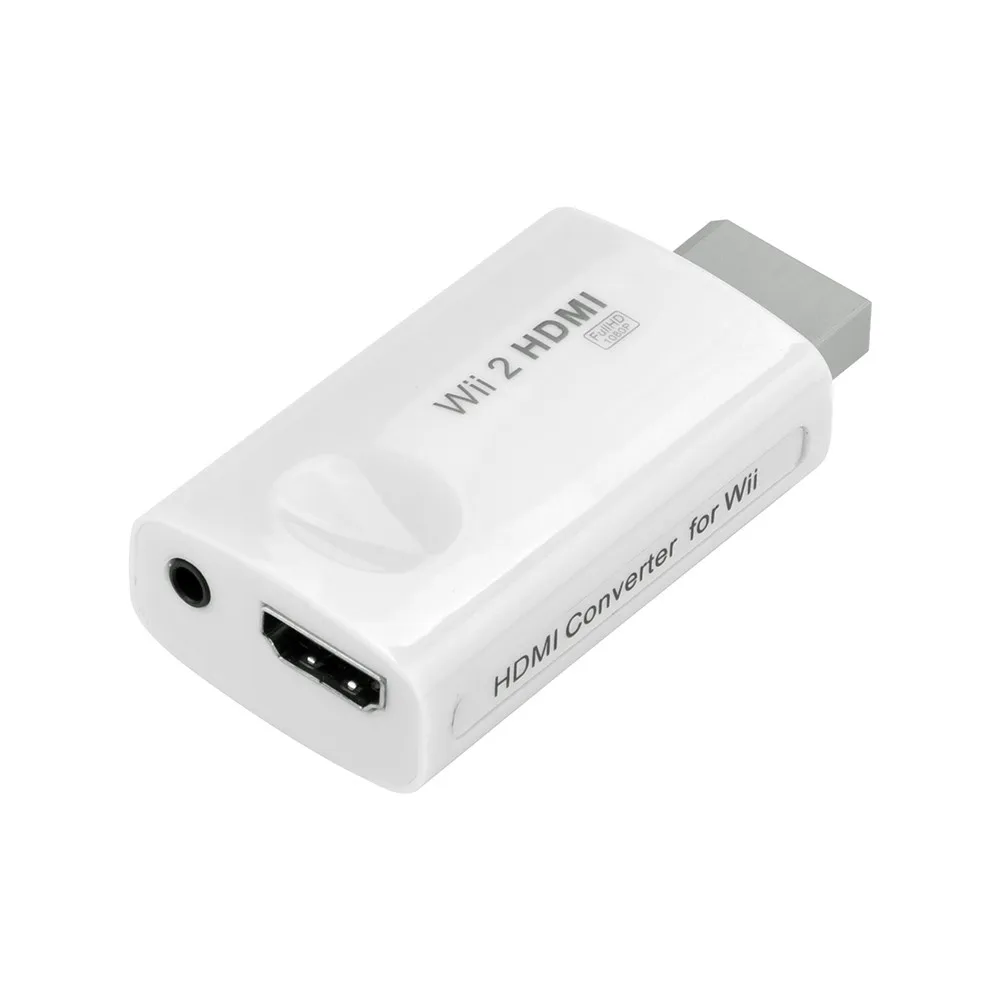 Full HD HDMI 1080 P конвертер адаптер с 3,5 мм аудио выход для wii 2 4,3