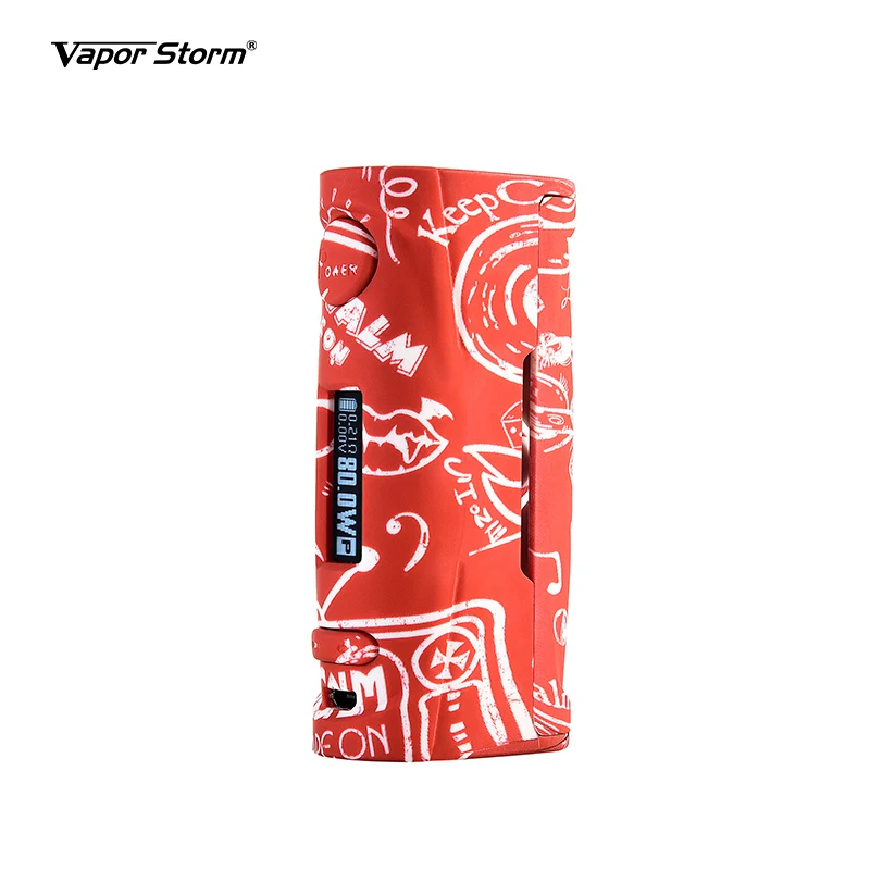 Vapor Storm Пума ребенок 80 Вт VW TC коробка мод Vape мод Мода легко взять поддержка 18650 батарея электронная Сигарета RDA RDTA вейпер комплект - Цвет: Vape On White