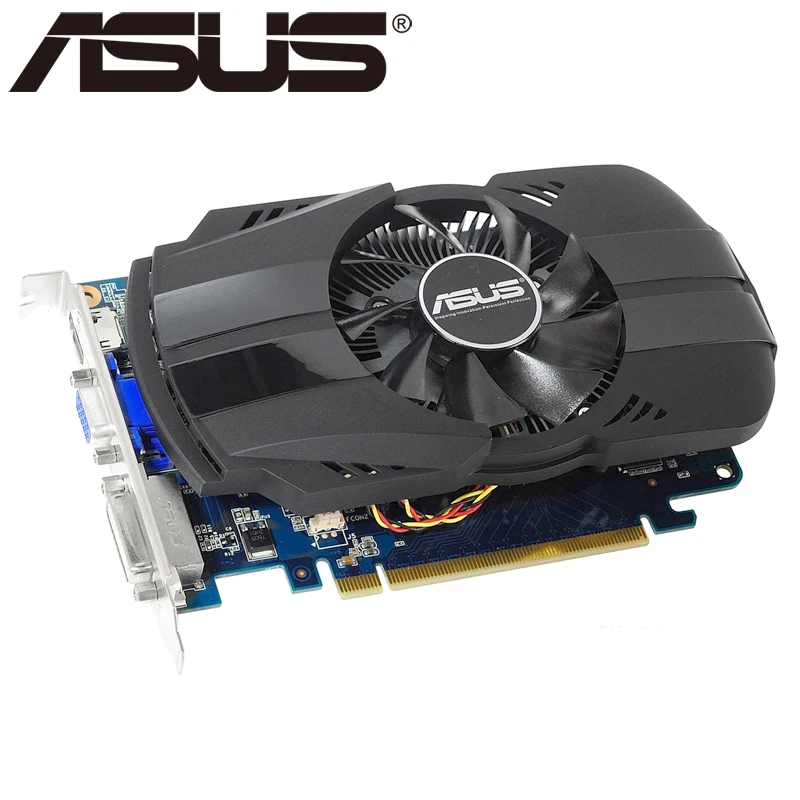 ASUS Video Card Original GTX 650 1GB 128Bit GDDR5 Graphics Cards for nVIDIA Geforce GTX650 Hdmi Dvi  Used VGA Cards On Sale best graphics card for pc