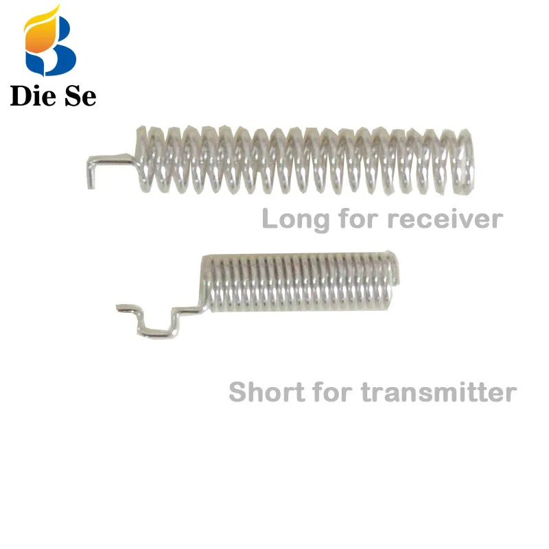 RF module 433Mhz superheterodyne receiver and transmitter with antenna For Arduino uno Diy kits 433 mhz Remote control 2CH