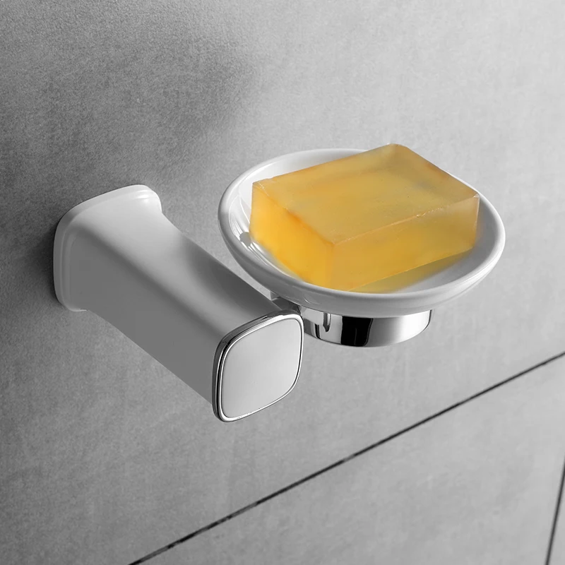 

Bathroom Accessories toilet Soap Dishes Soap holder Stainless steel Chrome plated Punch type Hanging wall Smooth wear-resistant