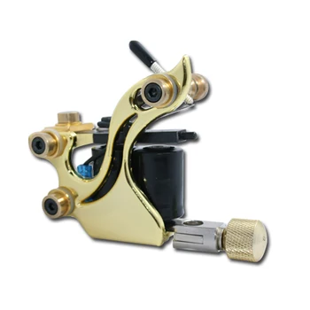 

High Quality Coil Tattoo Machine 10 Warp Coil Light Weight Tattoo Guns For Shader&Line Tattoo equipment Free shipping
