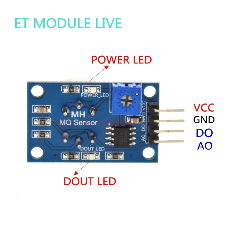 MQ-4 Natürlich Gas Methan Detektor Detection Sensor Für Arduino