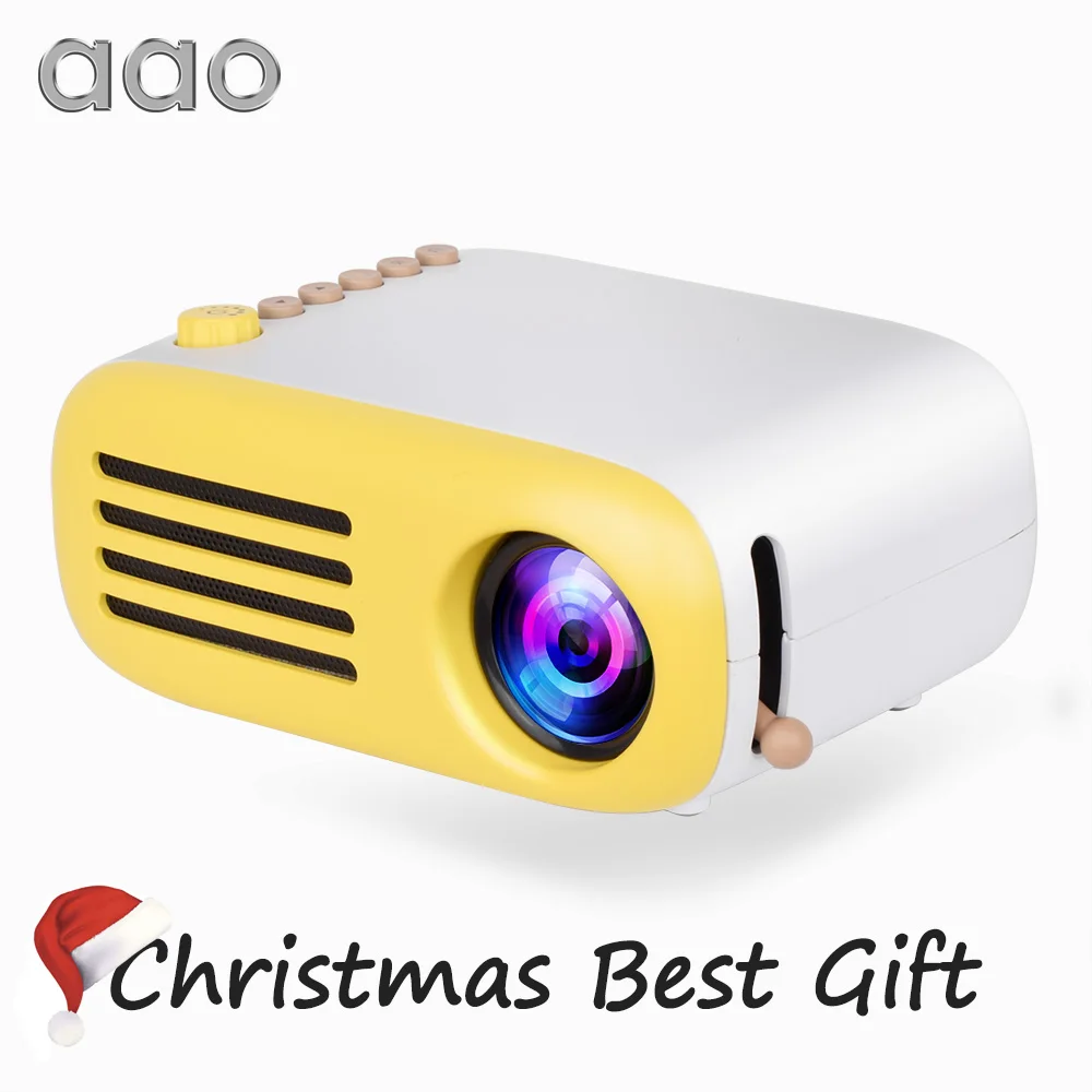 AAO YG200 портативный светодиодный карманный мини проектор AV USB SD HDMI видео кино игры