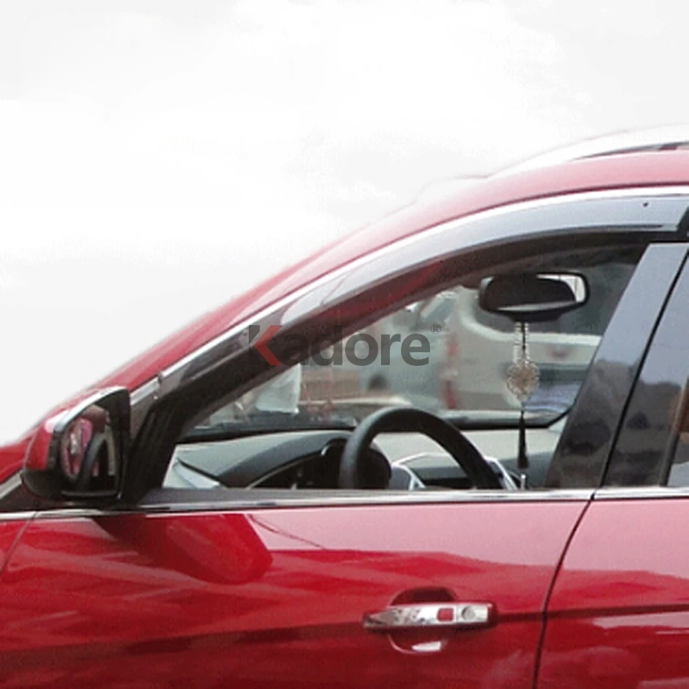 Для Dodge Journey для Fiat Freemont 7 Seat JC 2012 2013 Боковая дверь окно козырек Защита от солнца и дождя Защитная крышка дефлектор