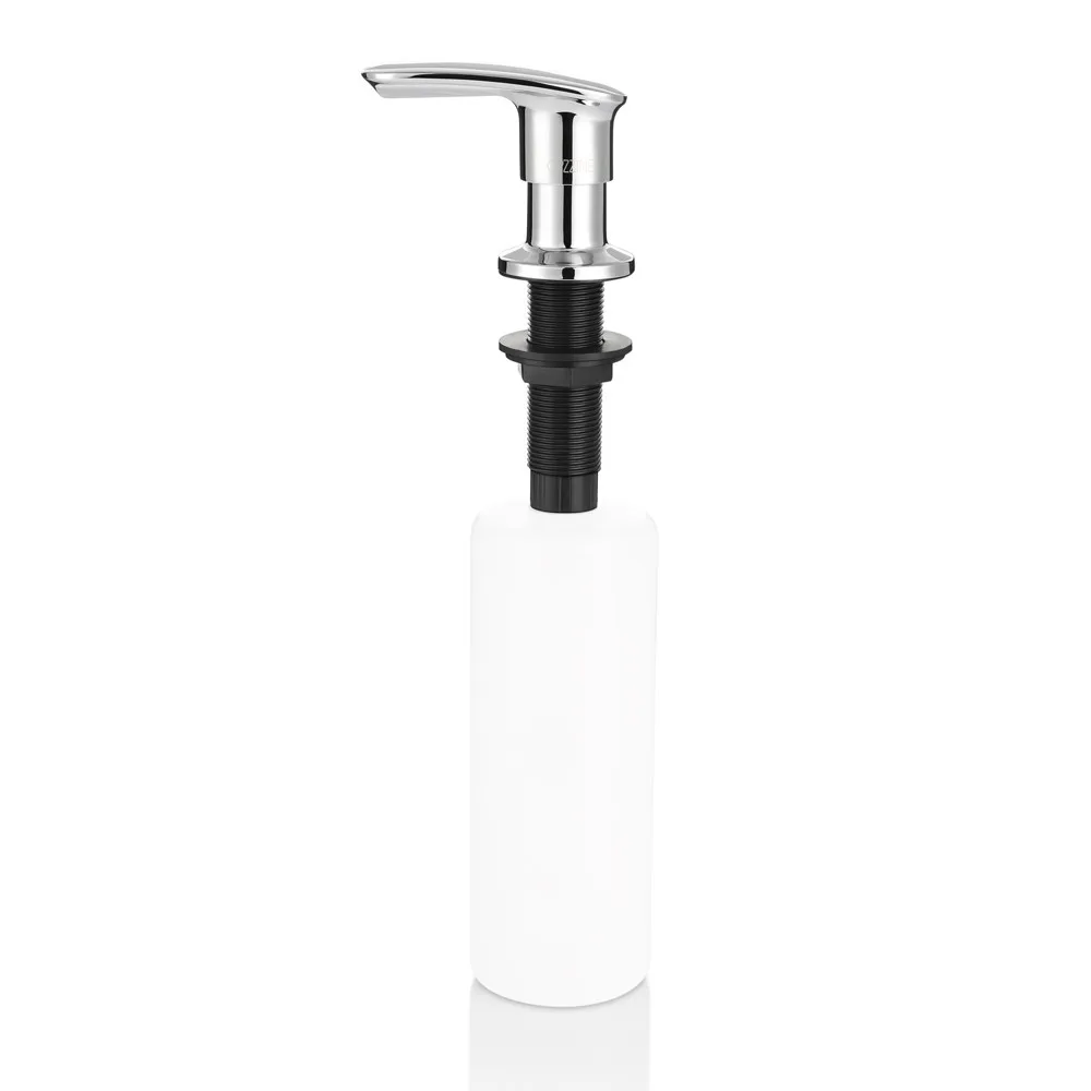 Modern Design Kitchen Sink Soap Dispenser Sink Detergent Bottle Copper Dispensador for Kitchen Bathroom 01