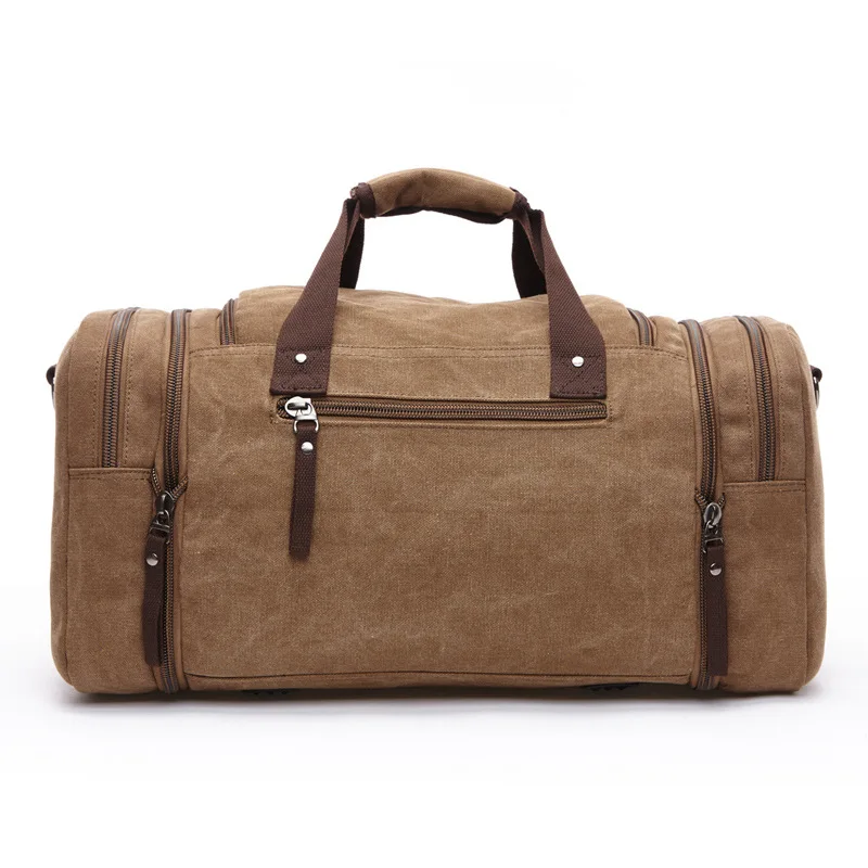Mens Soft Leather Gym Duffel Shoulder Bag Travel Overnight Luggage Large Handbag