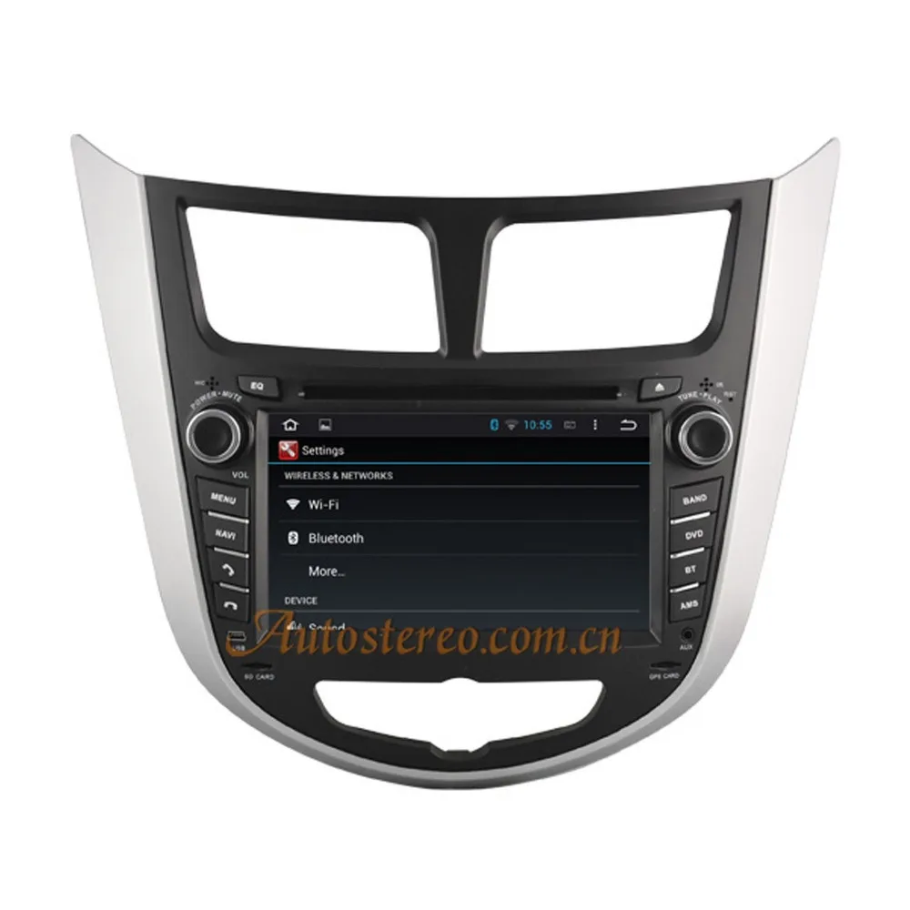 Flash Deal Octa Android8.0 7 Car DVD Player GPS Navigation For HYUNDAI Accent  Solaris Grand Avega Hatchback Accent Blue2011+ multimedia 4
