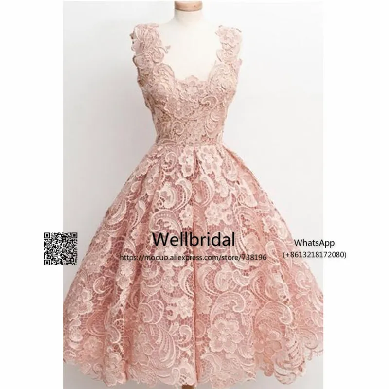 

2017 New Elegant Homecoming Dresses with Lace Appliqued Party Prom Gown Sweet 15 Dress Short Homecoming Cocktail Party Dress