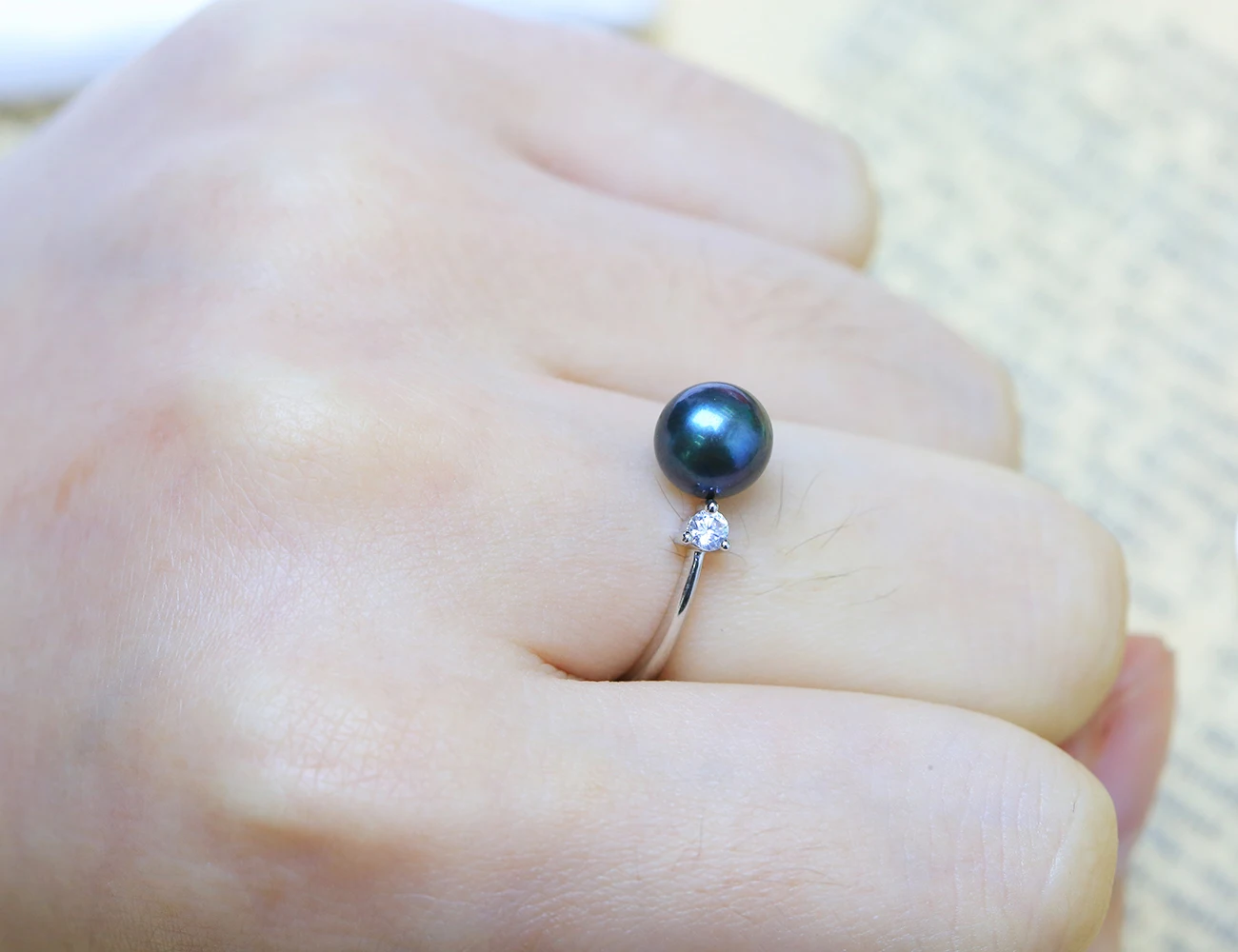 Кольцо женское белое/фиолетовое/синее 7 8 мм|Кольца| |
