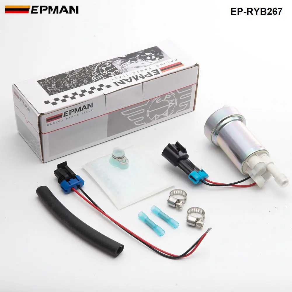 Высокопроизводительный внутренний топливный насос E85 Racing 450LPH F90000267 установочный