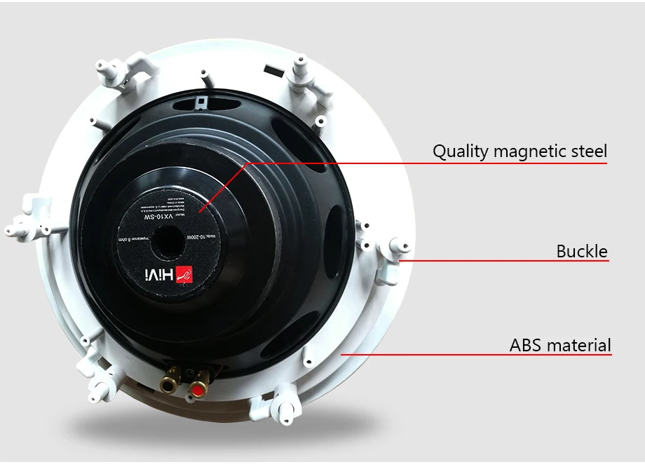 OUPUSHI VX10-SW высокое качество супер бас Sub потолок peakers домашний кинотеатр системные служебные динамики embedded Потяните ah стену АС