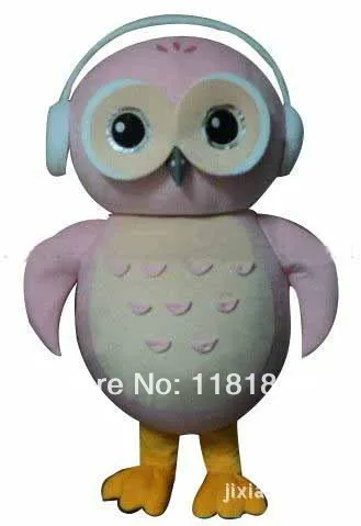 

MASCOT Pink Owl mascot costume custom fancy costume anime cosplay kits mascotte fancy dress carnival costume