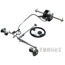 Картинг ATV UTV поворотные кулаки рулевая тяга тормозной диск ротор Звездочка колеса маятники 74 см задняя ось