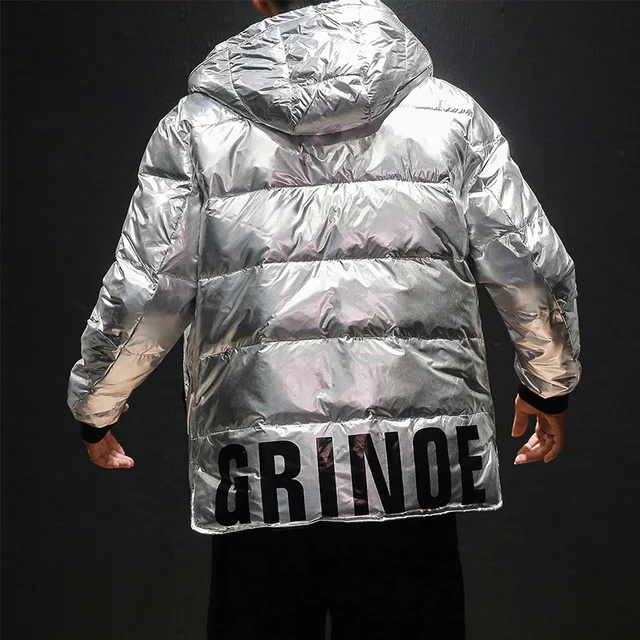 New Top quality 90% Silver glossy Duck Down Jacket Men Coat Thick Snow Parka Hooded Warm Winter Jacket Male Outerwear New Top quality 90% Silver glossy Duck Down Jacket Men Coat Thick Snow Parka Hooded Warm Winter Jacket Male Outerwear