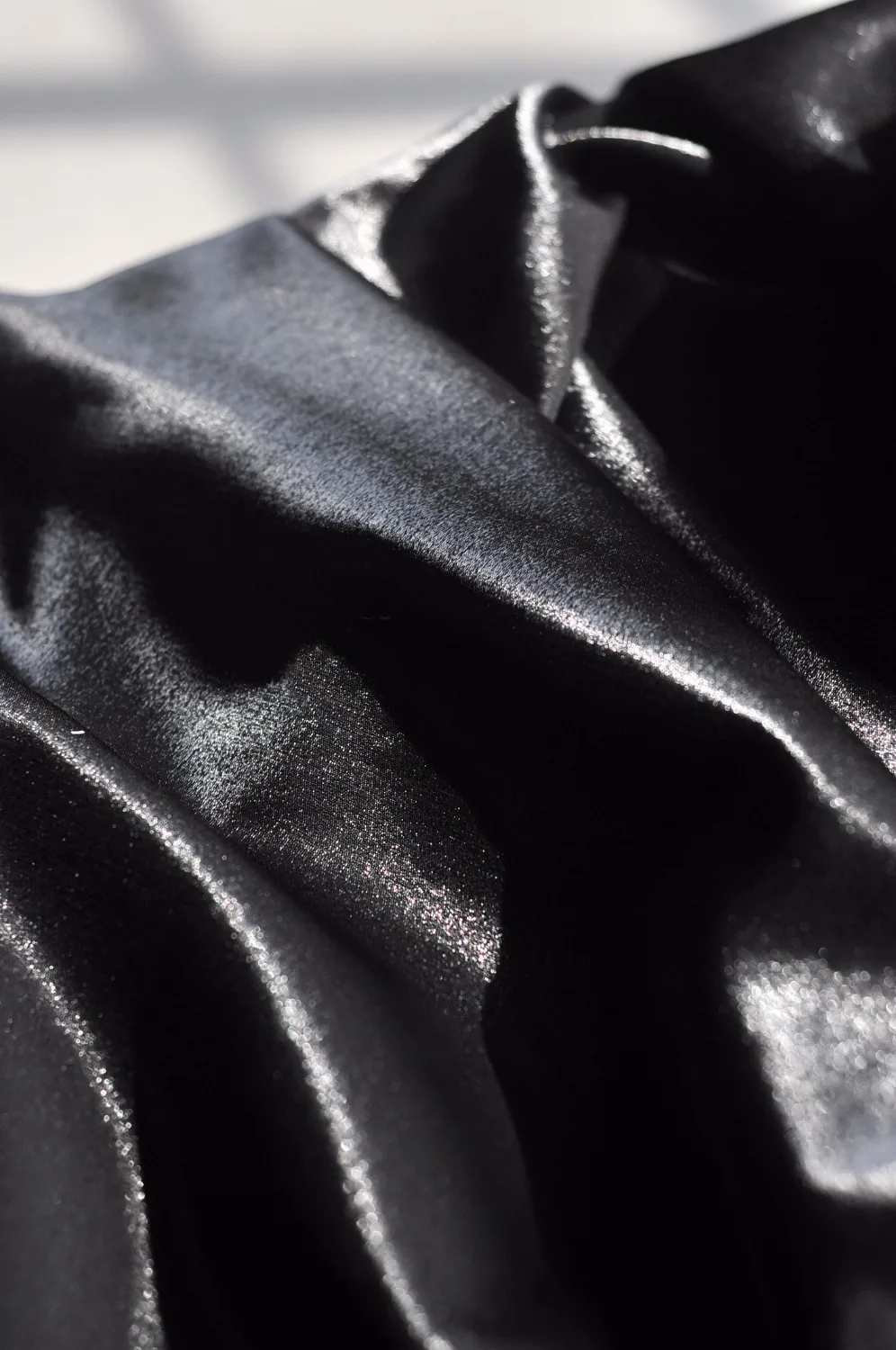 Блестящий вискозный нейлон Шармез материал вечернее платье ткань Tissu