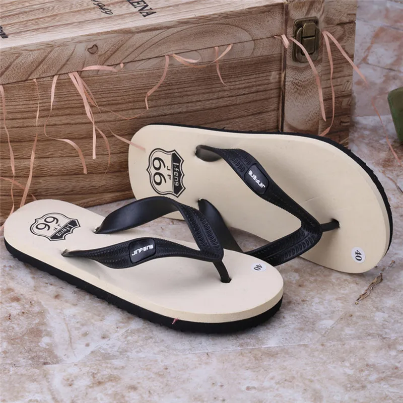 

Men Summer Shoes Sandals Male Slipper Indoor Or Outdoor Flip Flops Beach Shoes Mans footwear terlik kapcie Slides 40FE11