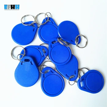 

IC+ID Dual RFID/NFC Keyfobs EM4100&FM11RF08 2in1 S50 RFID&NFC Composite Card 125khz RFID 13.56mhz NFC Key Fob token Tag (1pcs)