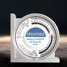 Multi-function angle measuring instrument slope level leveling angle meter deflection instrument angle level measuring tool measuring tool 4 folding angle measuring tool angle izer instrument angle ruler template tool measuring angle finder protractor
