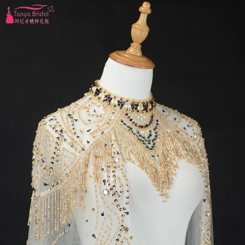 beaded bridal shawl