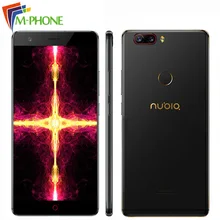 2017 первоначально Нубия Z17 Водонепроницаемый мобильный телефон Snapdragon 835 Octa Core 6 ГБ Оперативная память 128 ГБ Встроенная память 5.5 дюймов Android 7.1 23MP сзади Камера