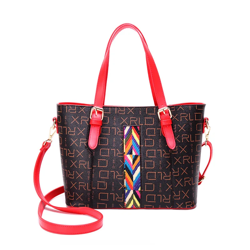 

The new Korean version of the old big bag Europe and the United States simple tote bag atmosphere wild shoulder hand bag