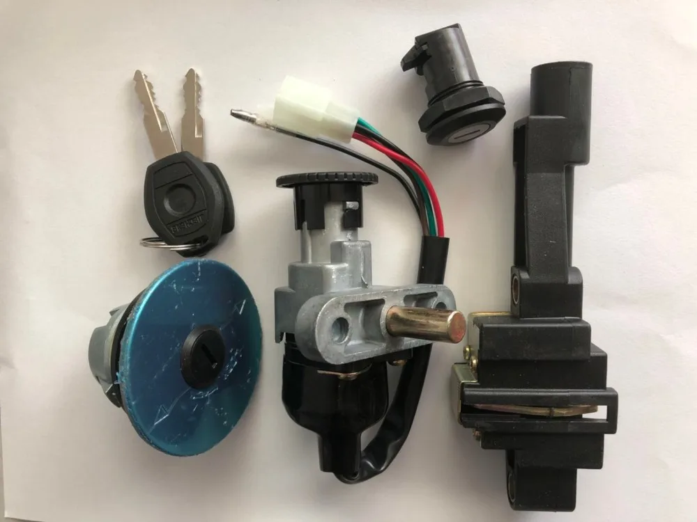 Комплект ключей зажигания 3KJ JOG 50 для китайского скутера QJ Keeway Yamaha